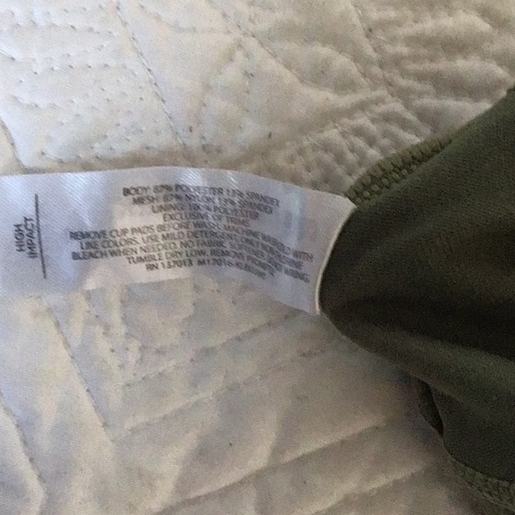 Marika tek High Impact Army Green Small Sportsbra (fits like extra small) - Picture 6 of 6